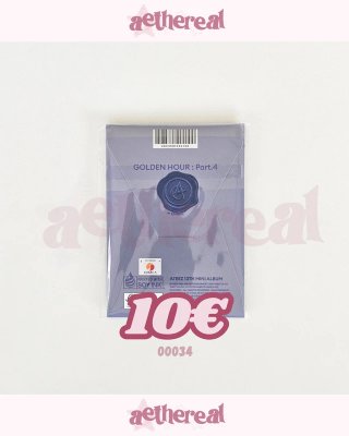 ATEEZ Golden Hour Part 4 sealed album