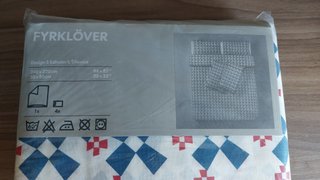 Completo letto IKEA FYRKLÖVER NUOVO