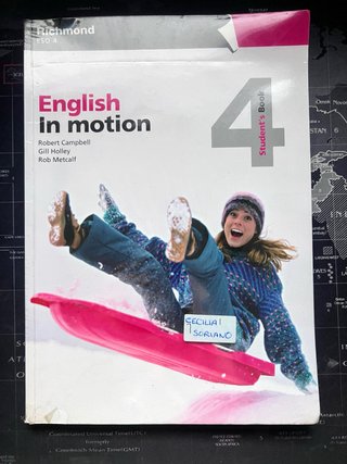 IN MOTION - 4 STUDENT'S BOOK INGLÉS