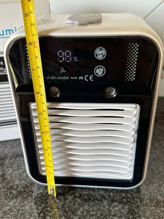 Ventilatore umidificatore portatile ricaricabile nuovo