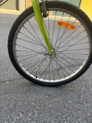 Bicicleta Infantil B'Twin Blanca y Verde
