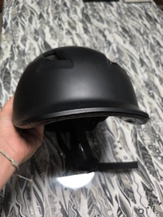 Casco B'Twin Negro Talla 59-63