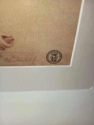 Cuadro antiguo figura femenina