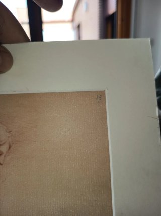 Cuadro antiguo figura femenina