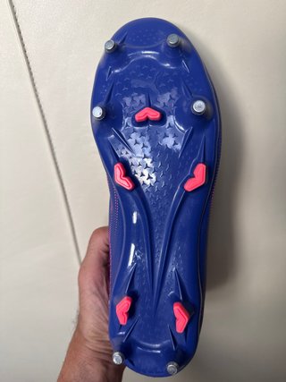 Botas de fútbol Puma Ultra 5 color Lapis Lazuli.