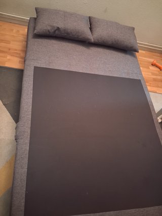 Sofá Cama 2 Plazas Gris
