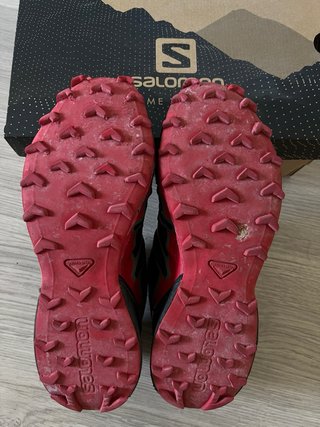 Salomon SpeedCross 4 Negro/Rojo