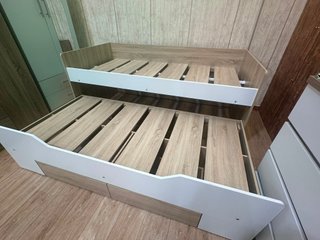 Cama nido juvenil con cajones