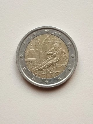 Moneda 2€ Italia 2006 Torino