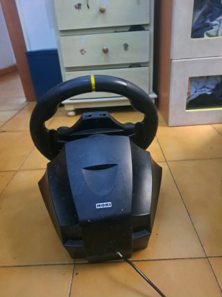 Volante Hori Wireless Racing Wheel APEX + Pedales