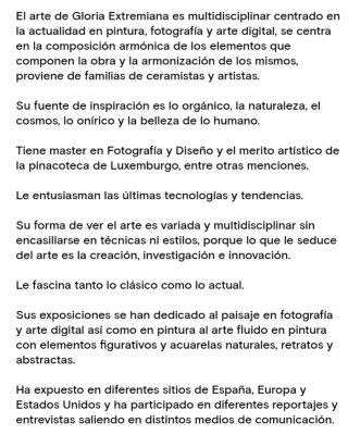 Cuadro"Vida en Expansión" Autor: Gloria Extemiana