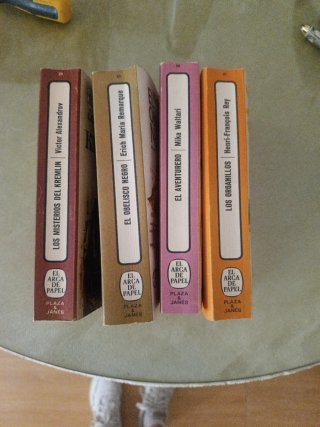 Lote de 4 libros el arca de papel