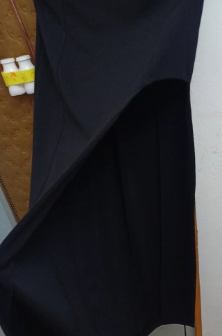 Falda Zara Negra Larga