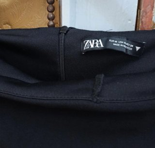 Falda Zara Negra Larga