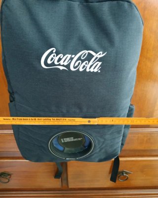 Zaino Coca-Cola con Bluetooth Nero