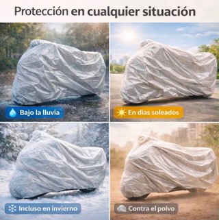 Funda Moto Impermeable Reforzada xL
