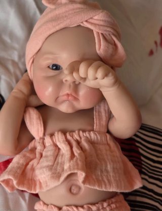 Muñeca Reborn Silicona Bebé Realista