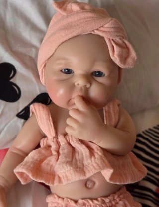 Muñeca Reborn Silicona Bebé Realista
