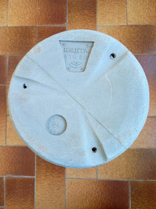 Vaso resina per piante Linea Kreta alto 34 cm