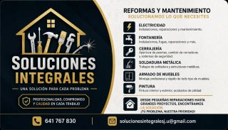 Servicios de reformas, pintura y más