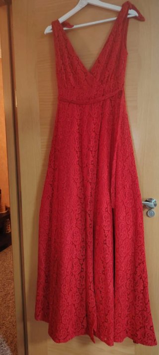 Vestido de fiesta rojo