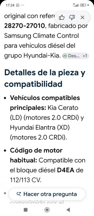Intercooler Hyundai Kia