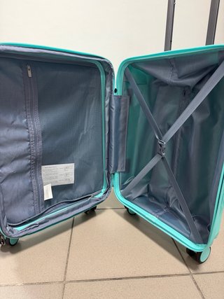 Maleta Teal Rígida con Ruedas 360