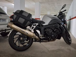 BMW K1200R Negra y Plateada