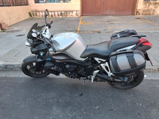 BMW K1200R Negra y Plateada