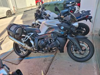 BMW K1200R Negra y Plateada