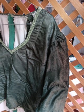 Chaqueta regional verde