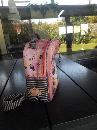 Mini mochila Santoro Gorjuss Lost in music