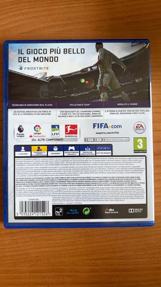 FIFA 18 PS4 (PlayStation 4) - Gioco Sportivo