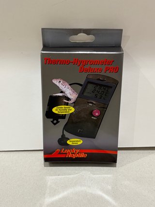 Termo-higrómetro Deluxe PRO Lucky Reptile