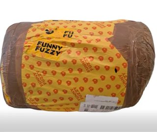 Cama perro Funny Fuzzy beige/marrón