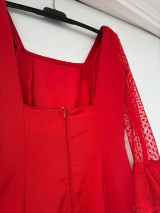 Traje de flamenca rojo