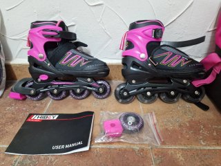 Conjunto Patines en Línea Oxelo Talla XS
