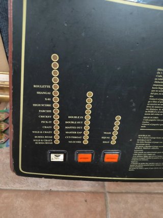 Máquina de dardos electrónica Cricket Daryde