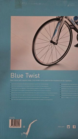 Rodillo Tacx Blue Twist Bicicleta