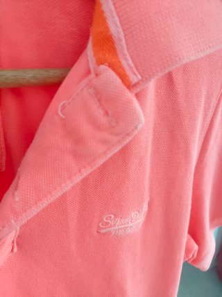 Camiseta Polo Superdry fluor