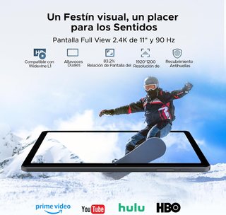 Tablet 5G WiFi P11 Pro 11 Pulgadas 48GB+128GB