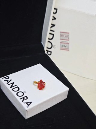 Charm Pandora Rosa Bella y Bestia Disney