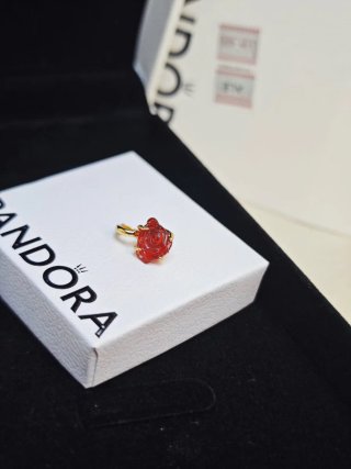Charm Pandora Rosa Bella y Bestia Disney