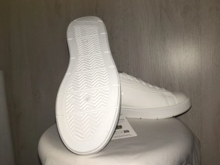 Sneakers Polo US bianche e nere