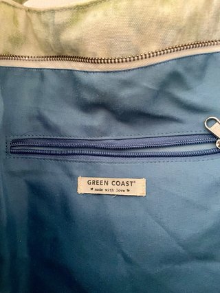 Bolso de tela Green Coast Tie-Dye