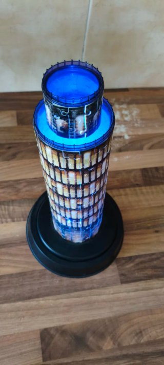 Puzzle 3D Ravensburger Torre Pisa Night Edition