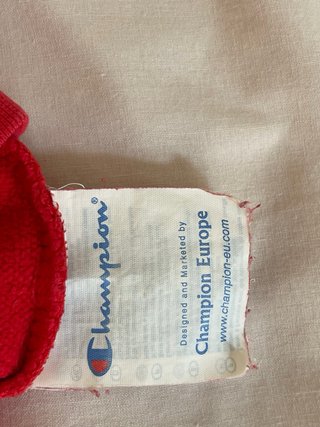 Sudadera Champion Roja