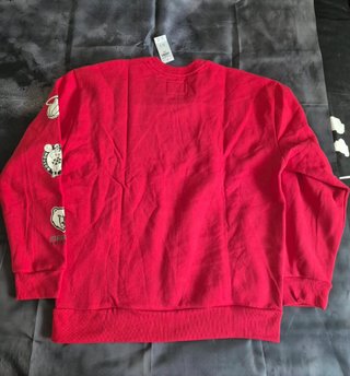 Sudadera Hollister NBA Collab Talla L Roja