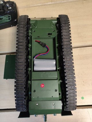 Maqueta tanque radiocontrol