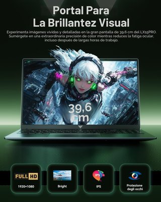 Ordenador Portátil Ryzen 5 16GB RAM 512GB SSD